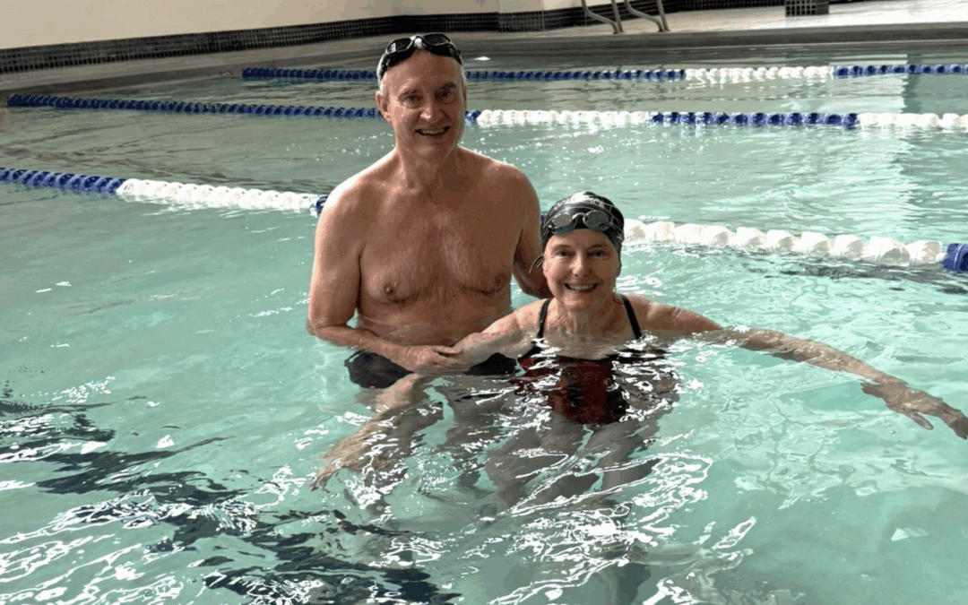 The Edsall Couple: Swimming Through The Years